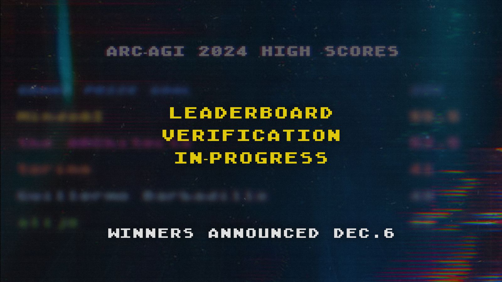 ARC Priz 2024 Leaderboard Verification