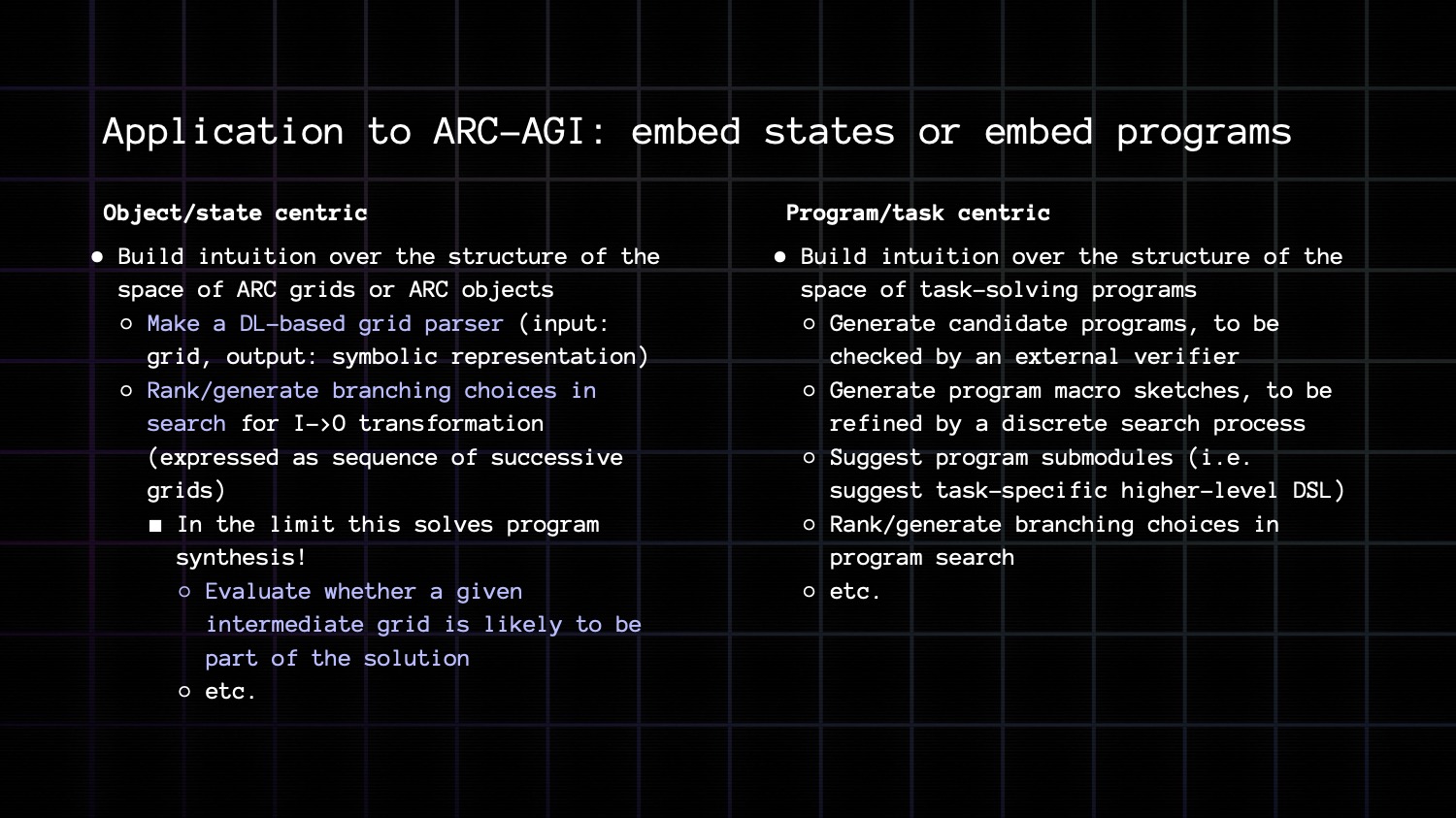 Application to ARC-AGI